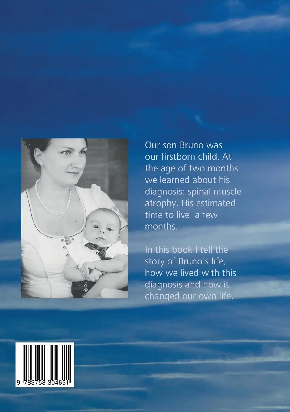 Rückseite: 9783758304651 | Bruno - My Baby's Journey to Heaven | Martina Anger | Taschenbuch