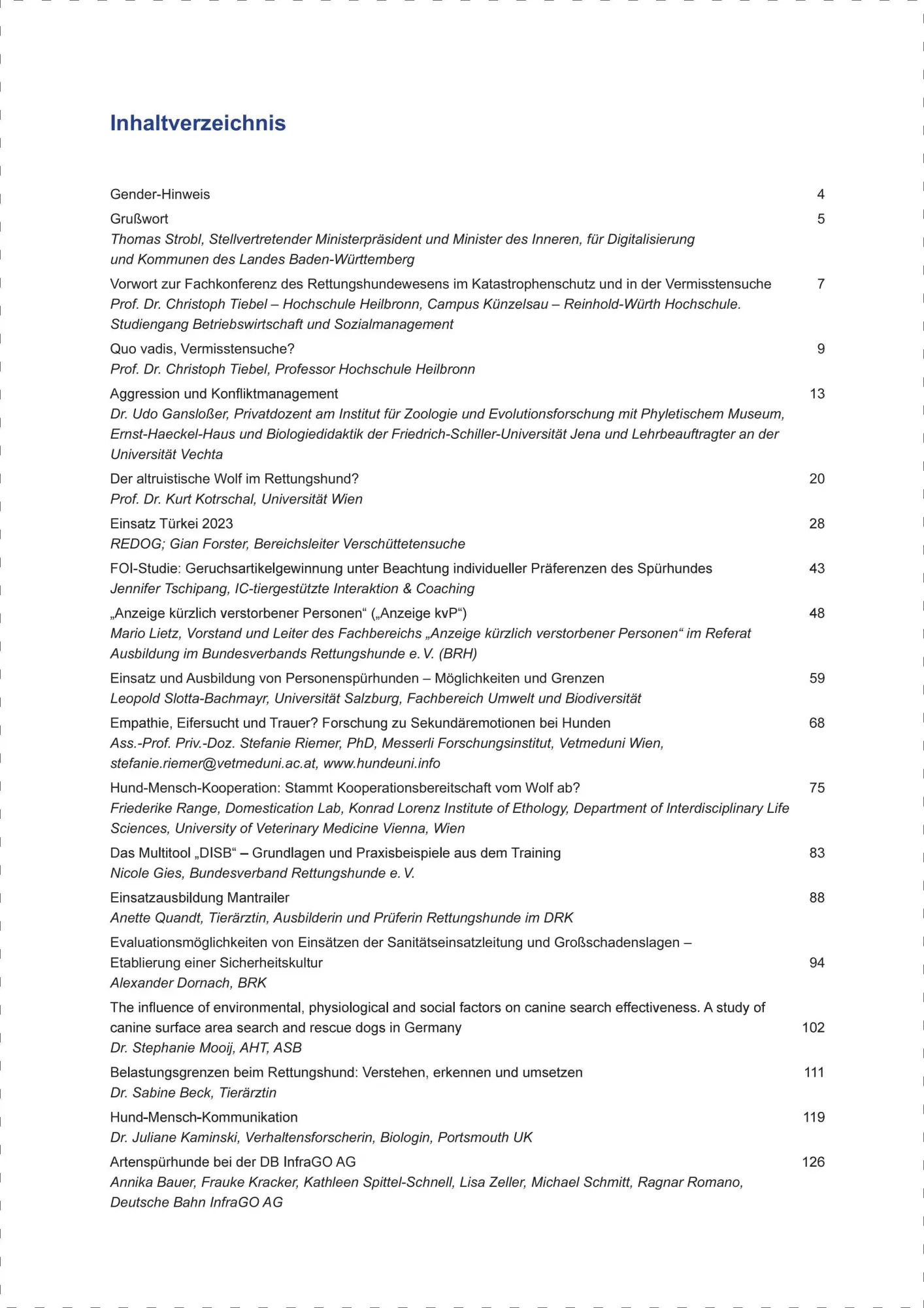 Bild: 9783899294651 | 4. Fachkonferenz des Rettungshundewesens im Katastrophenschutz und...