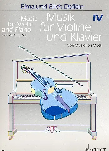 Cover: 9790001064651 | Musik Fur Violine &amp; Klavier 4 | Elma Doflein | Buch | Schott Music