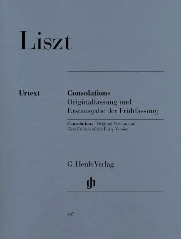 Cover: 9790201804651 | Liszt, Franz - Consolations (including first edition of the early...