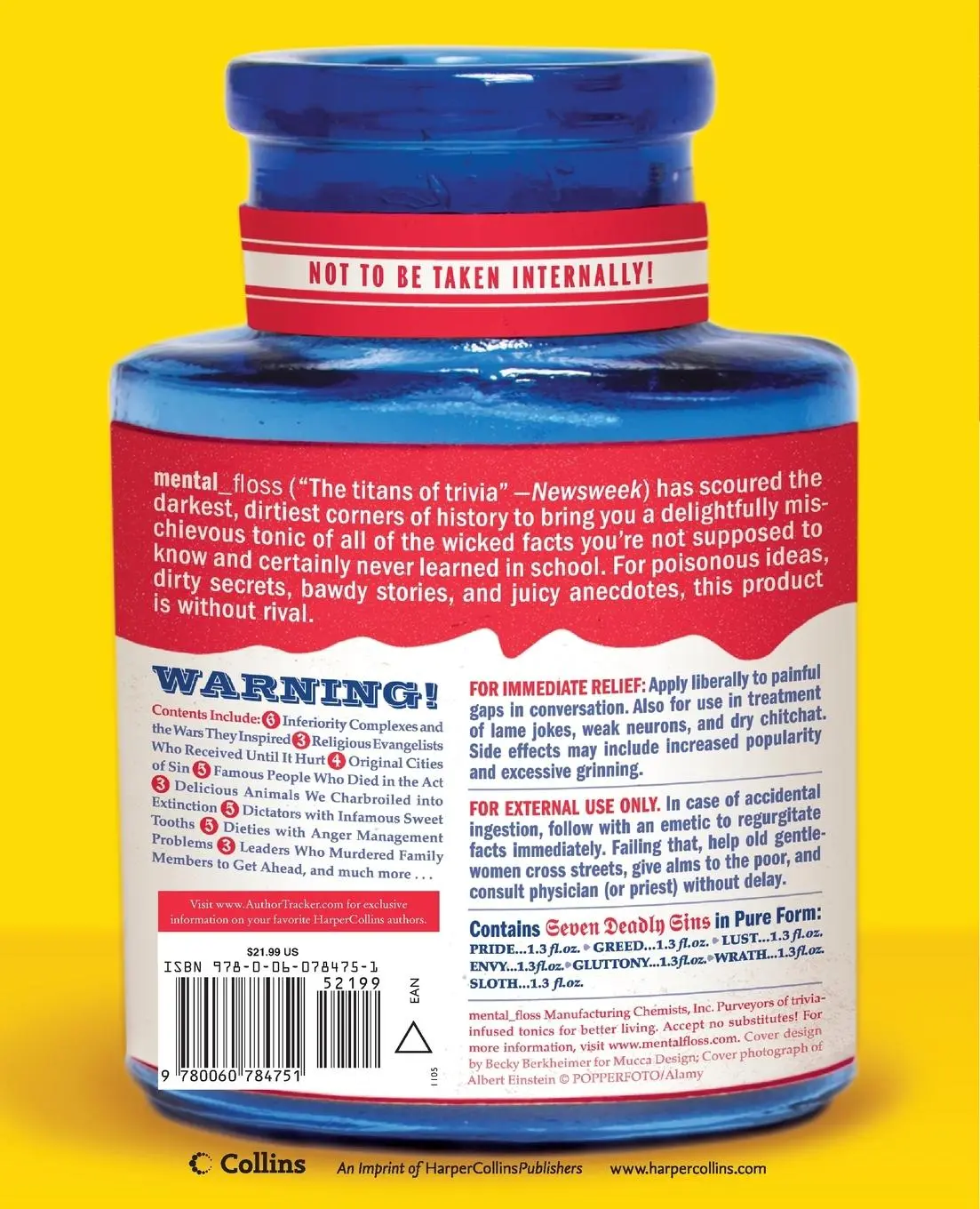 Rückseite: 9780060784751 | mental floss presents Forbidden Knowledge | Editors Of Mental Floss