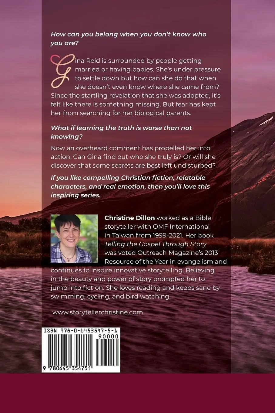 Rückseite: 9780645354751 | Grace Across the Miles | Large Print edition | Christine Dillon | Buch