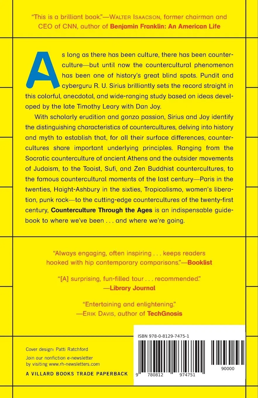 Rückseite: 9780812974751 | Counterculture Through the Ages | From Abraham to Acid House | Buch