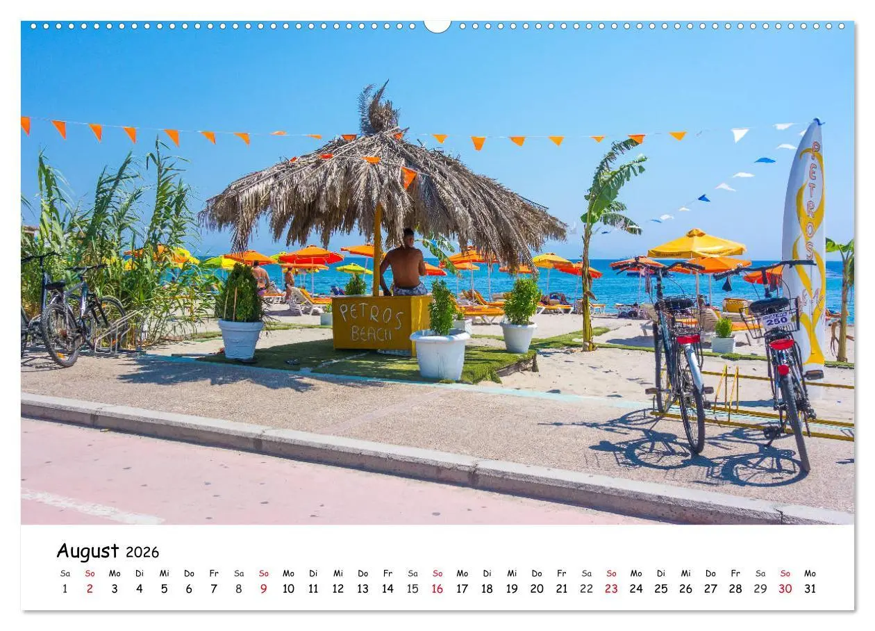Bild: 9783457644751 | Kos 2026 (Wandkalender 2026 DIN A2 quer), CALVENDO Monatskalender