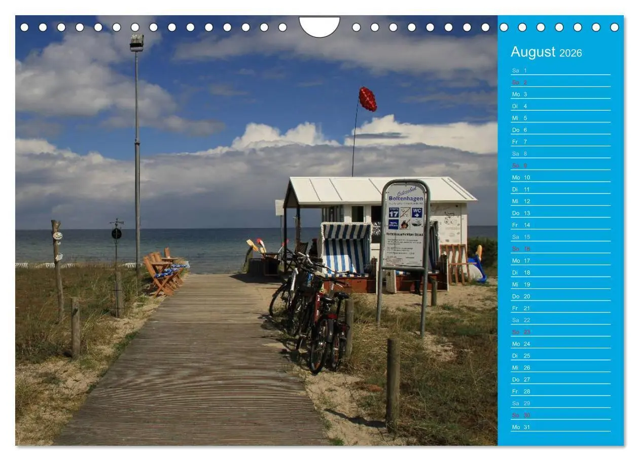 Bild: 9783457954751 | Boltenhagen 2026 (Wandkalender 2026 DIN A4 quer), CALVENDO...