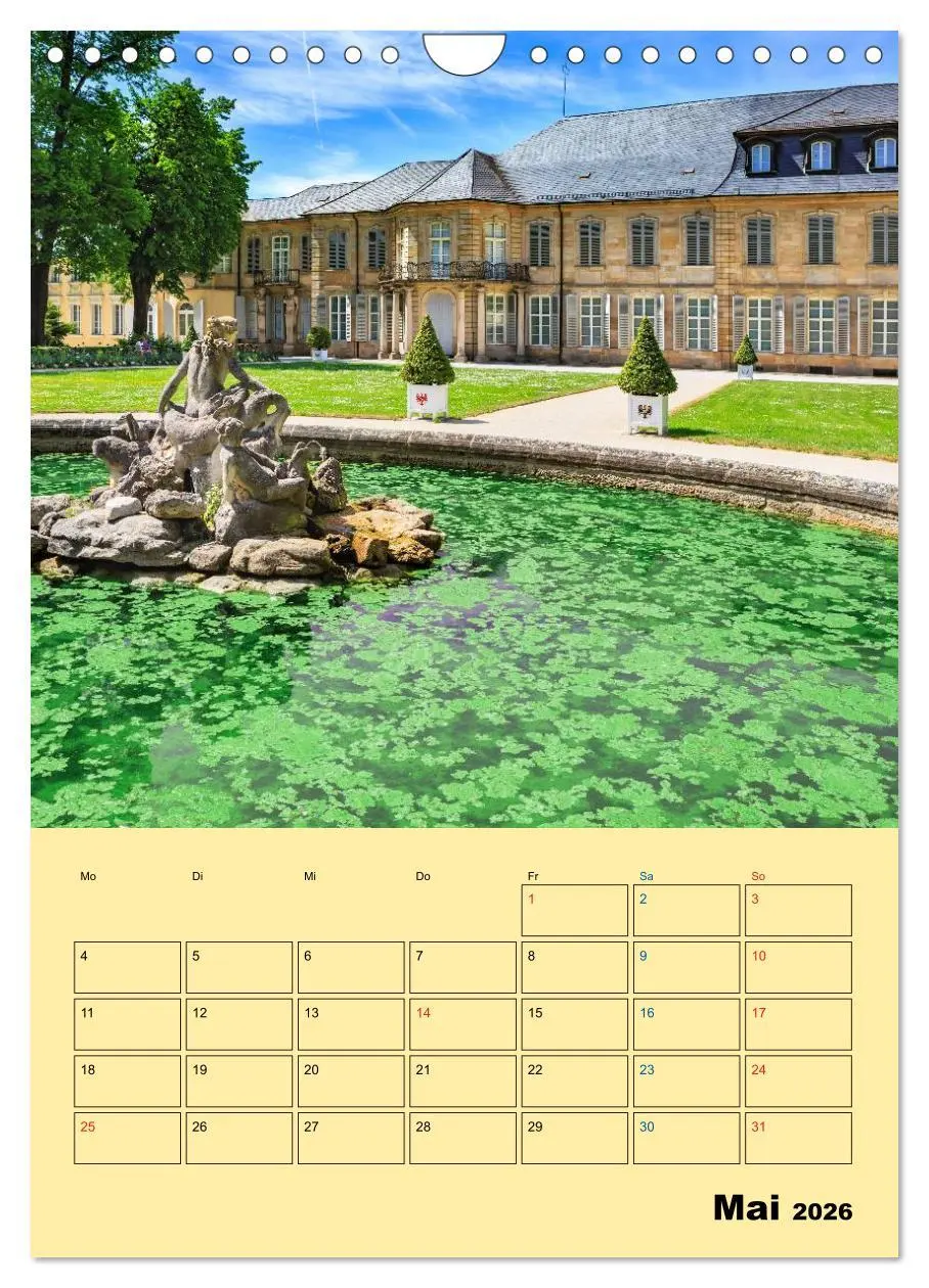 Bild: 9783516424751 | Bayreuth - die oberfränkische Hauptstadt (Wandkalender 2026 DIN A4...
