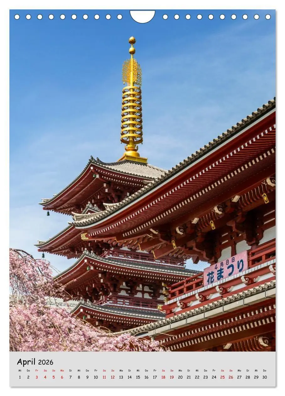 Bild: 9783516664751 | Tokio - Facetten einer Weltstadt (Wandkalender 2026 DIN A4 hoch),...