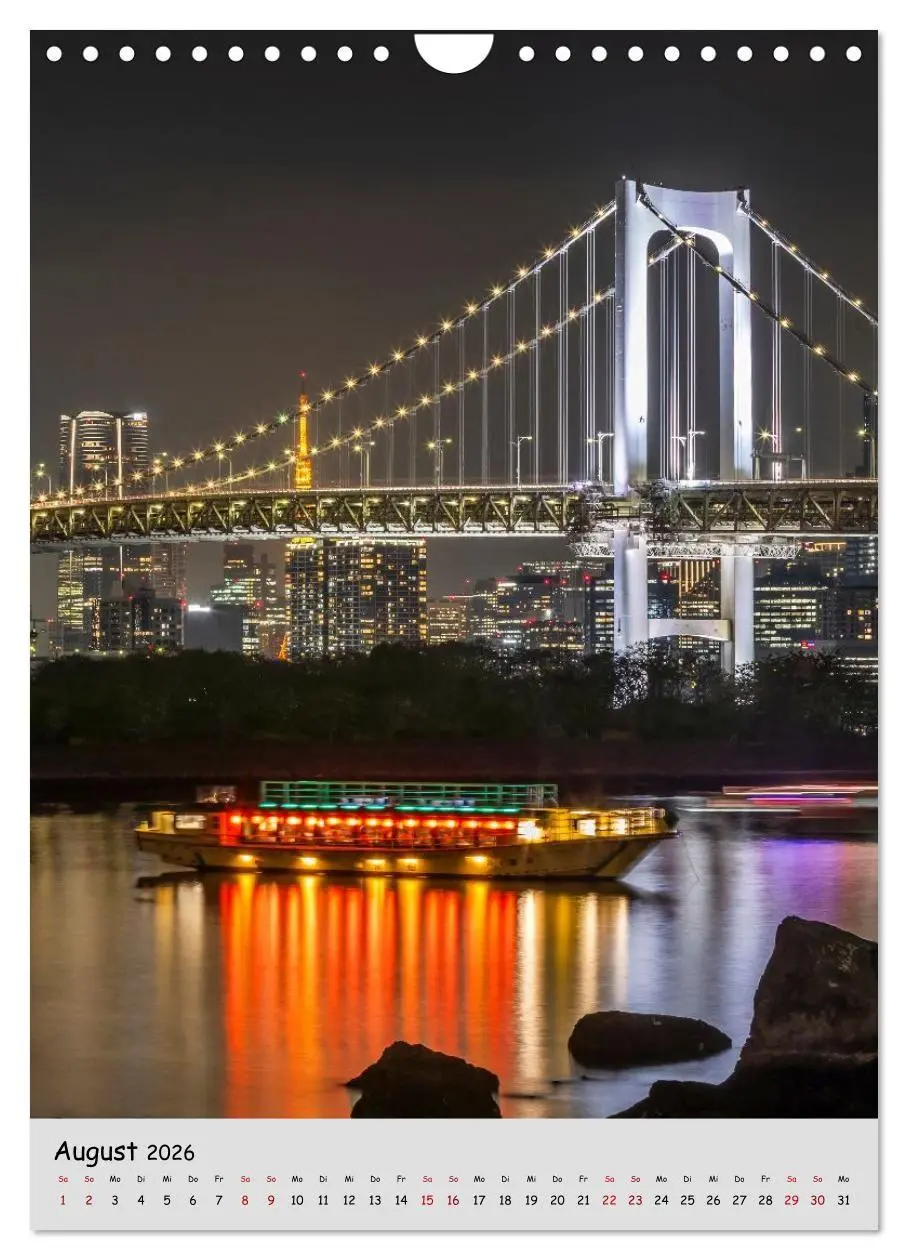Bild: 9783516664751 | Tokio - Facetten einer Weltstadt (Wandkalender 2026 DIN A4 hoch),...