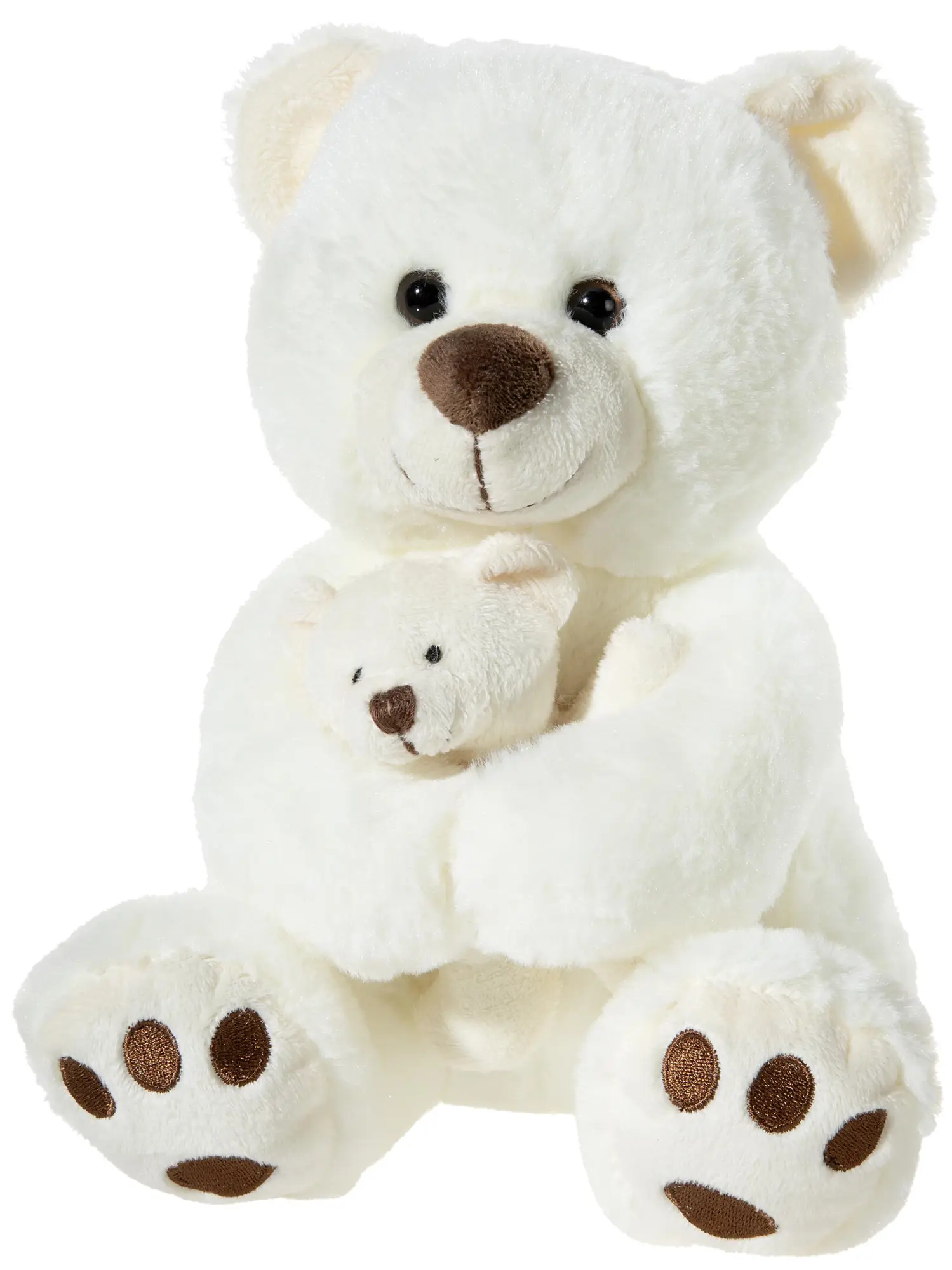 Cover: 4001750504851 | BÄR beige mit Baby (Plüsch, 18cm) | 504851 | 2025 | Heunec