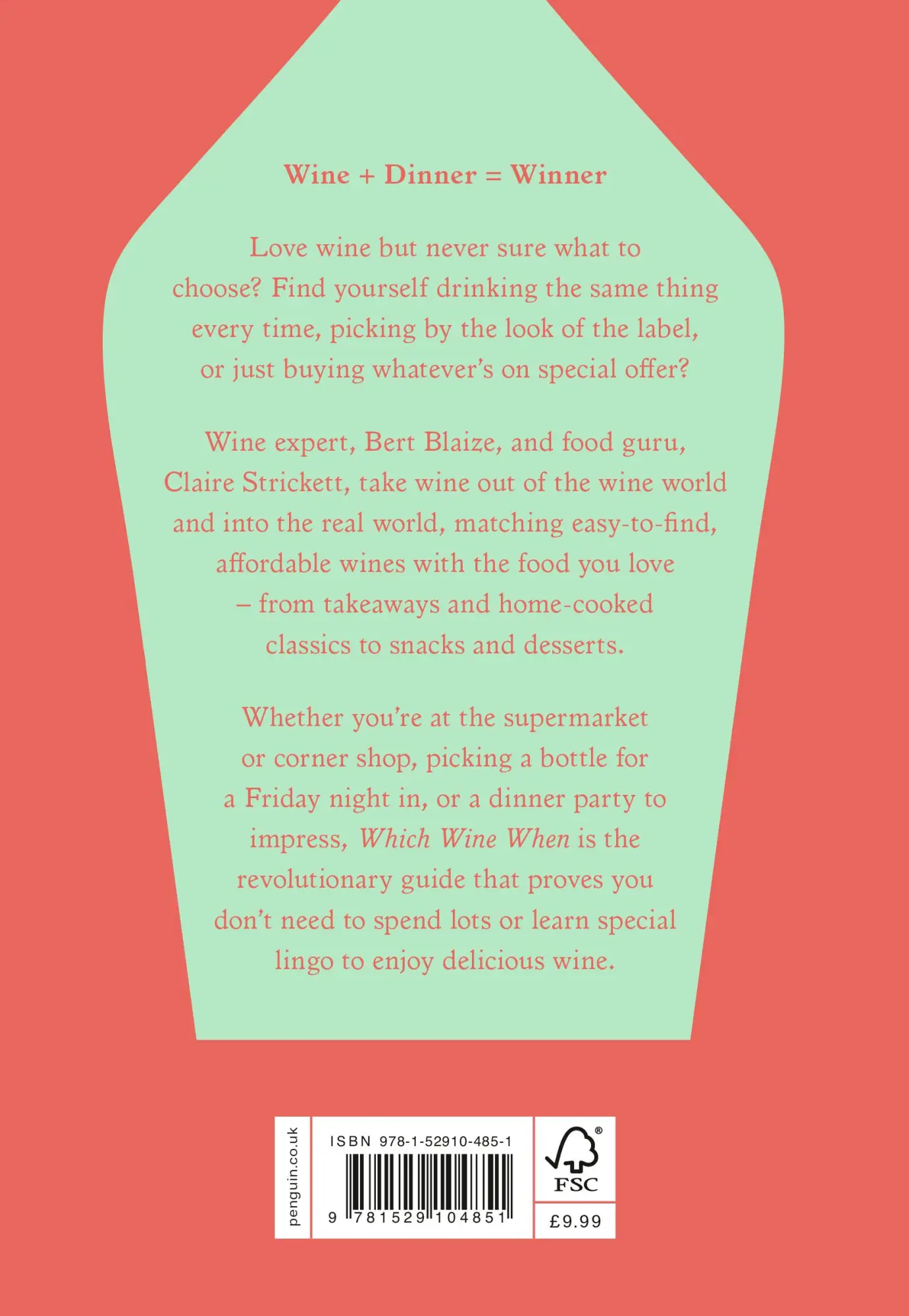 Rückseite: 9781529104851 | Which Wine When | What to Drink with the Food You Love | Buch | 2021