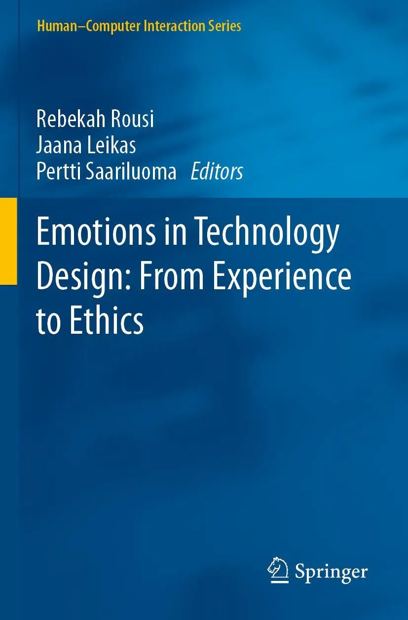 Cover: 9783030534851 | Emotions in Technology Design: From Experience to Ethics | Taschenbuch