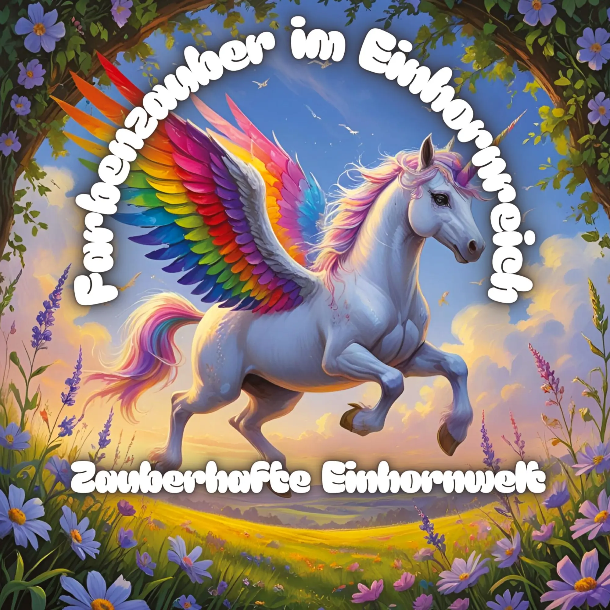 Cover: 9783384684851 | Farbenzauber im Einhornreich | Zauberhafte Einhornwelt | Fiederlein