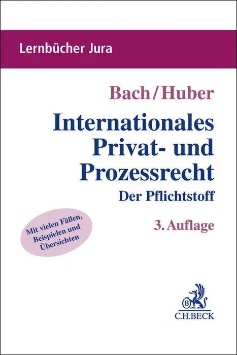 Cover: 9783406834851 | Internationales Privat- und Prozessrecht | Der Pflichtstoff | Buch