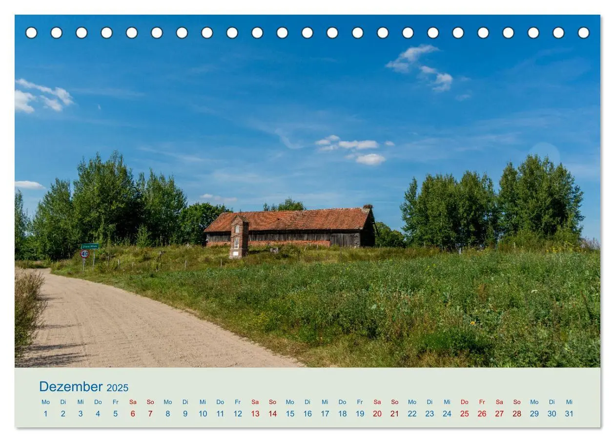 Bild: 9783435164851 | Wunderschönes Masuren (Tischkalender 2025 DIN A5 quer), CALVENDO...