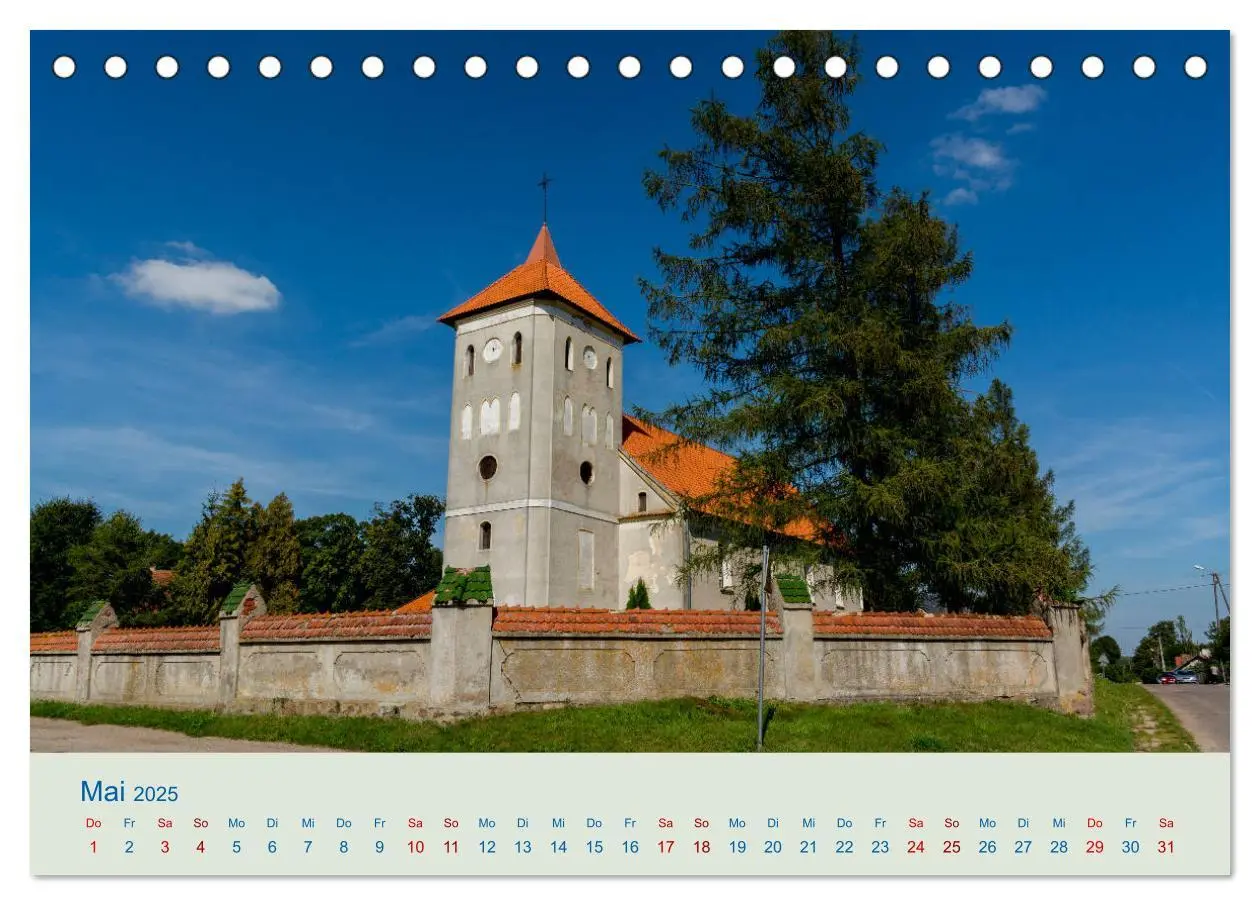 Bild: 9783435164851 | Wunderschönes Masuren (Tischkalender 2025 DIN A5 quer), CALVENDO...
