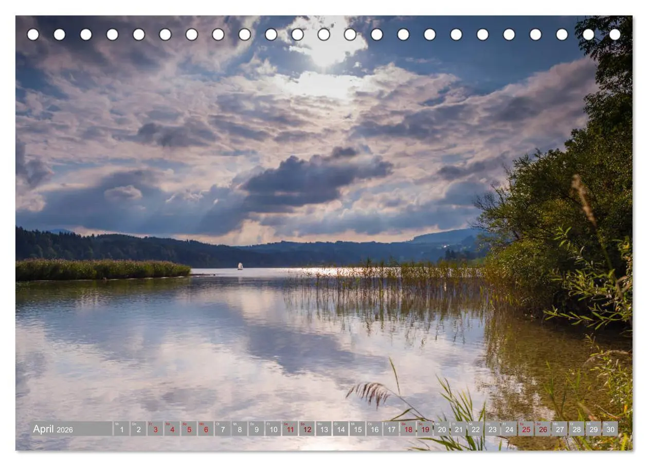 Bild: 9783457874851 | Allgäu-Idylle (Tischkalender 2026 DIN A5 quer), CALVENDO...