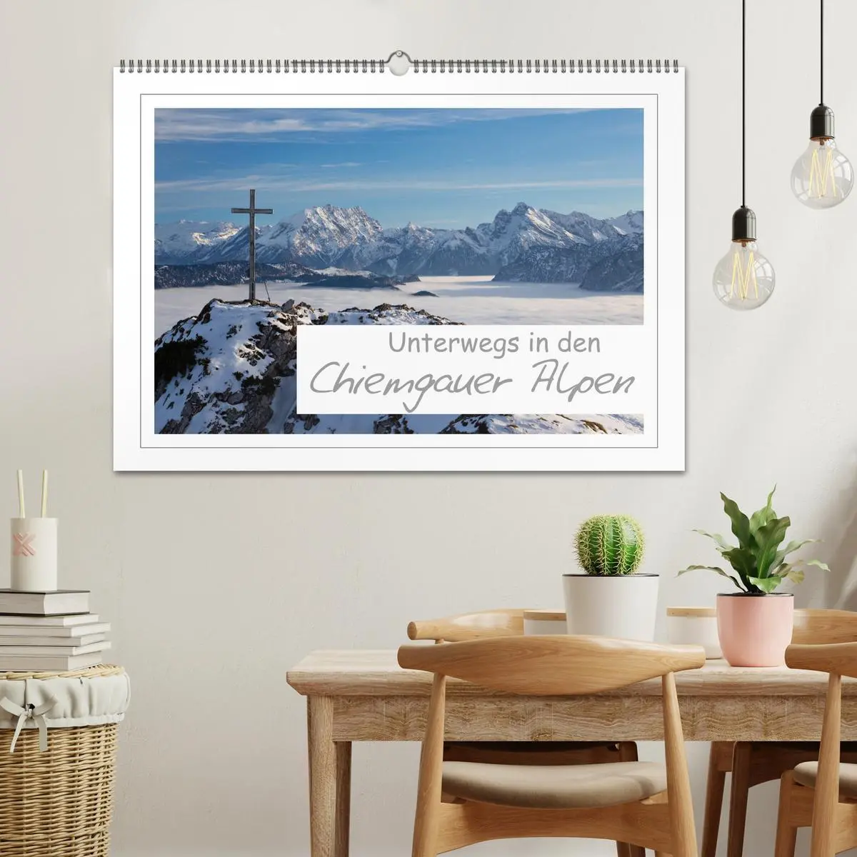 Bild: 9783457944851 | Unterwegs in den Chiemgauer Alpen (Wandkalender 2026 DIN A2 quer),...