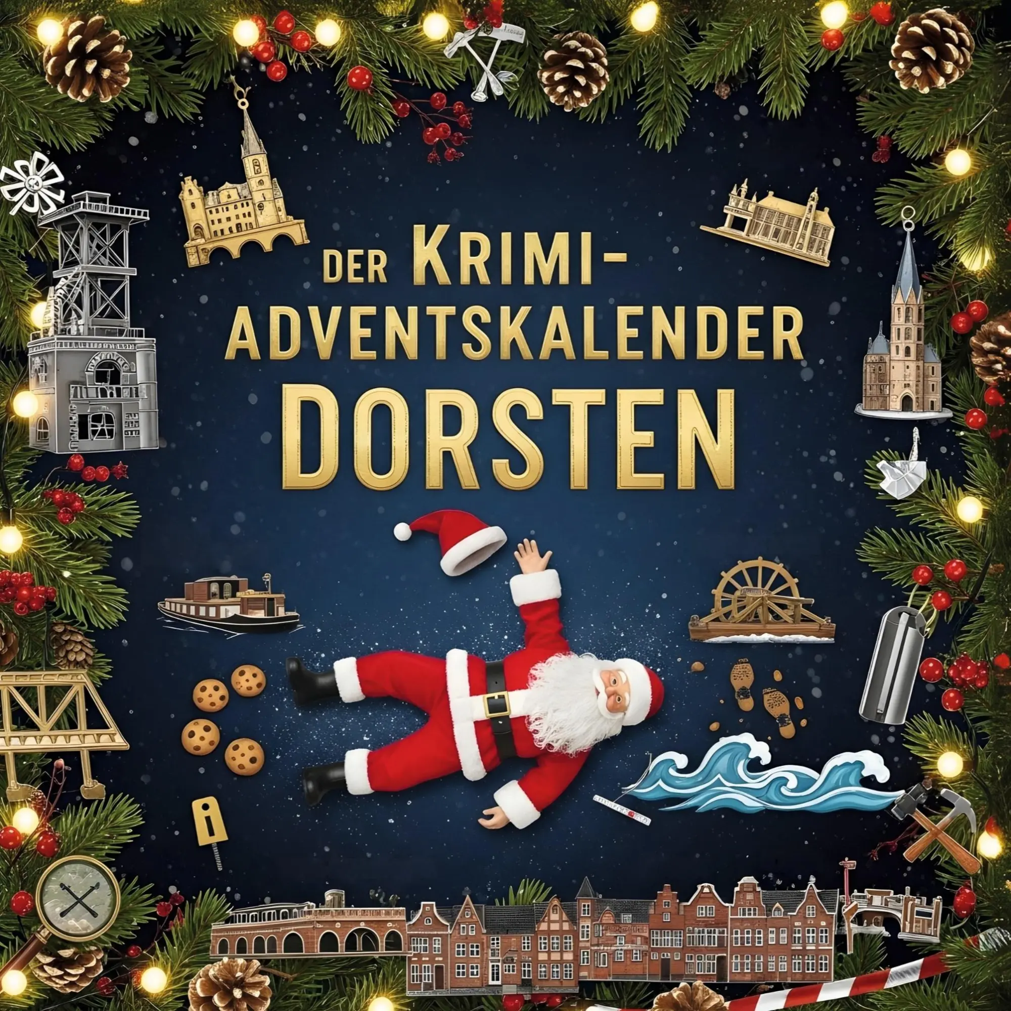 Cover: 9783695304851 | Der Krimi-Adventskalender Dorsten | Mordsverdächtig in 24 Akten | Buch