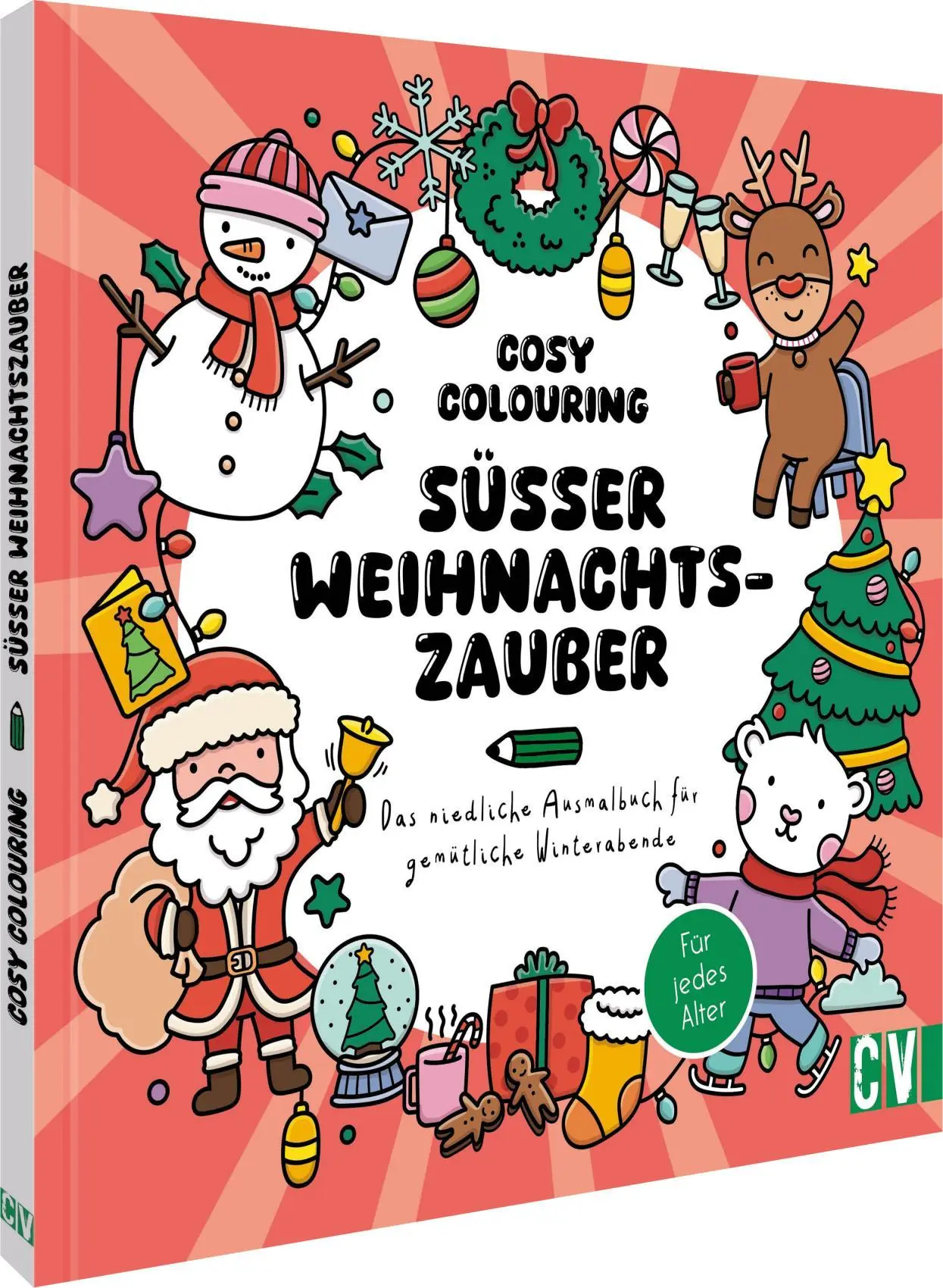 Cover: 9783862304851 | Cosy Colouring - Süßer Weihnachtszauber | Taschenbuch | 64 S. | 2025