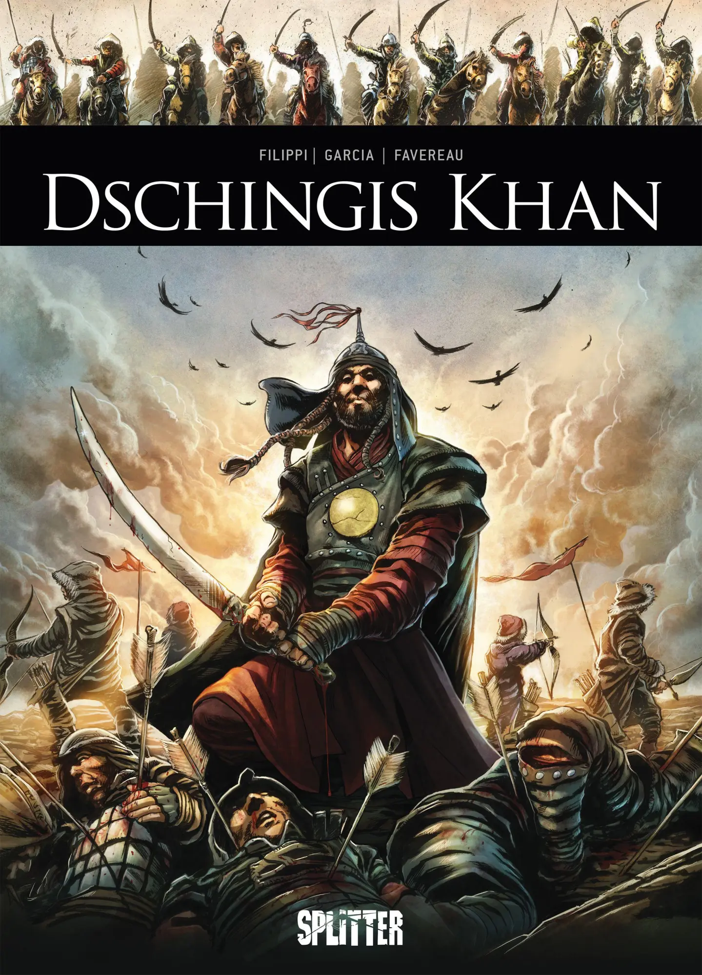 Cover: 9783987214851 | Dschingis Khan | (Graphic Novel) | Marie Favereau (u. a.) | Buch