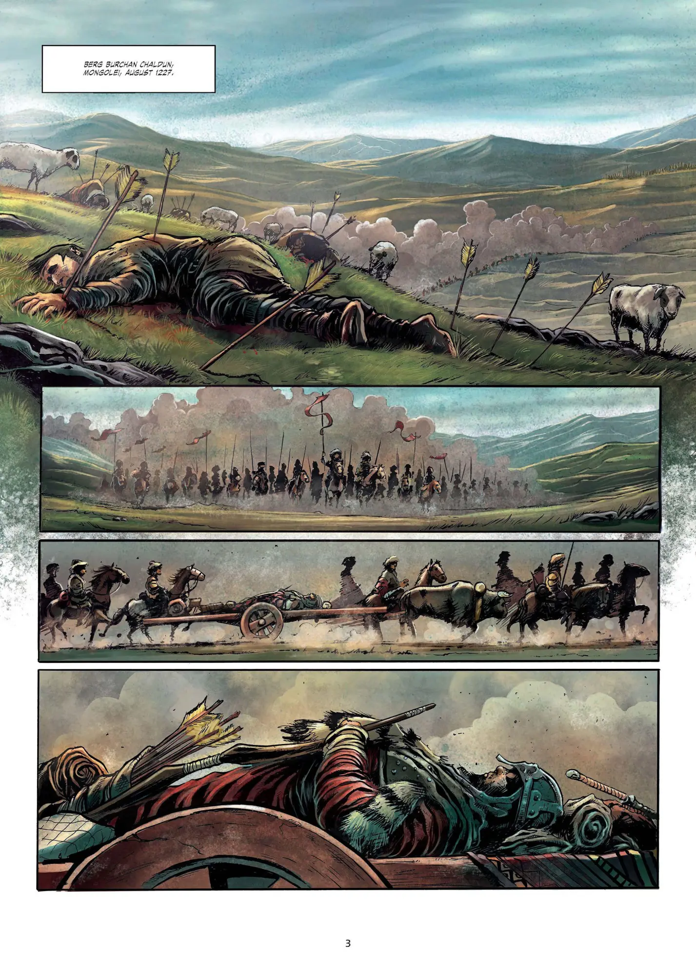 Bild: 9783987214851 | Dschingis Khan | (Graphic Novel) | Marie Favereau (u. a.) | Buch