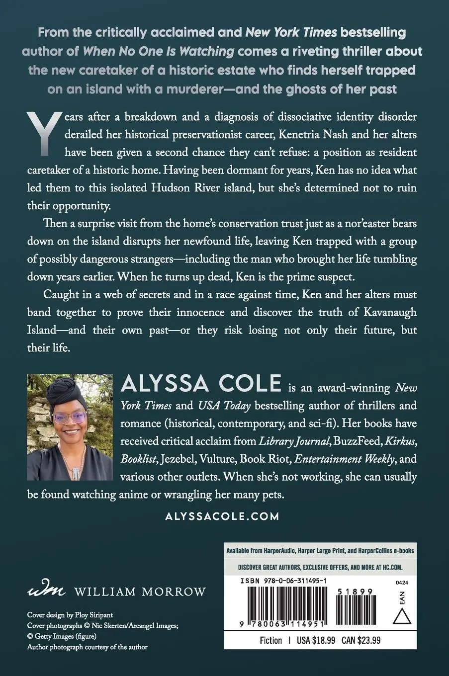 Rückseite: 9780063114951 | One of Us Knows | A Thriller | Alyssa Cole | Taschenbuch | Englisch