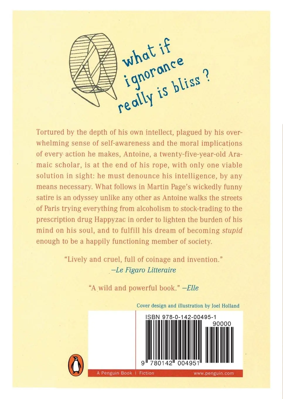 Rückseite: 9780142004951 | How I Became Stupid | Martin Page | Taschenbuch | Englisch | 2004