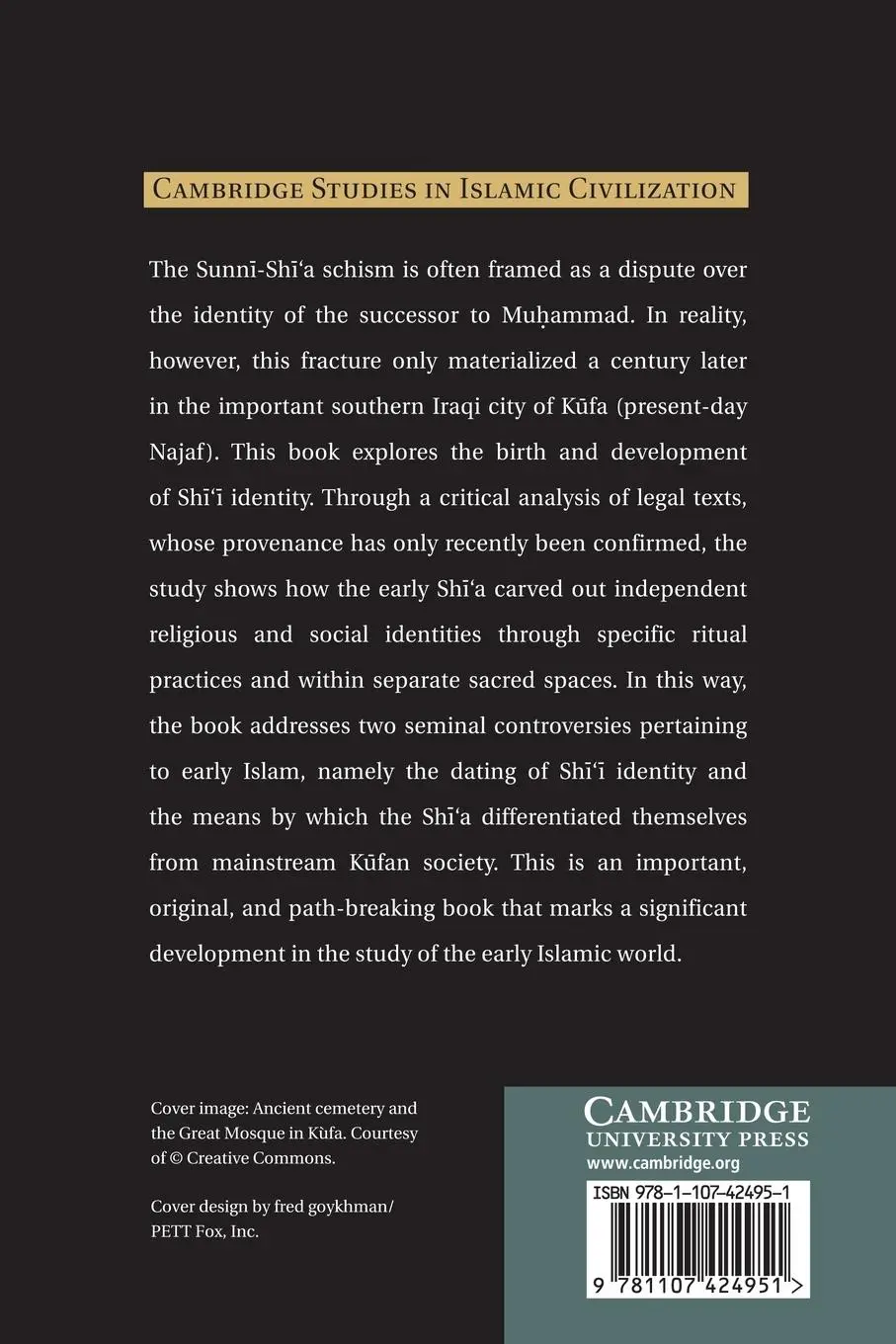 Rückseite: 9781107424951 | The Origins of the Sh 'a | Najam Haider | Taschenbuch | Englisch