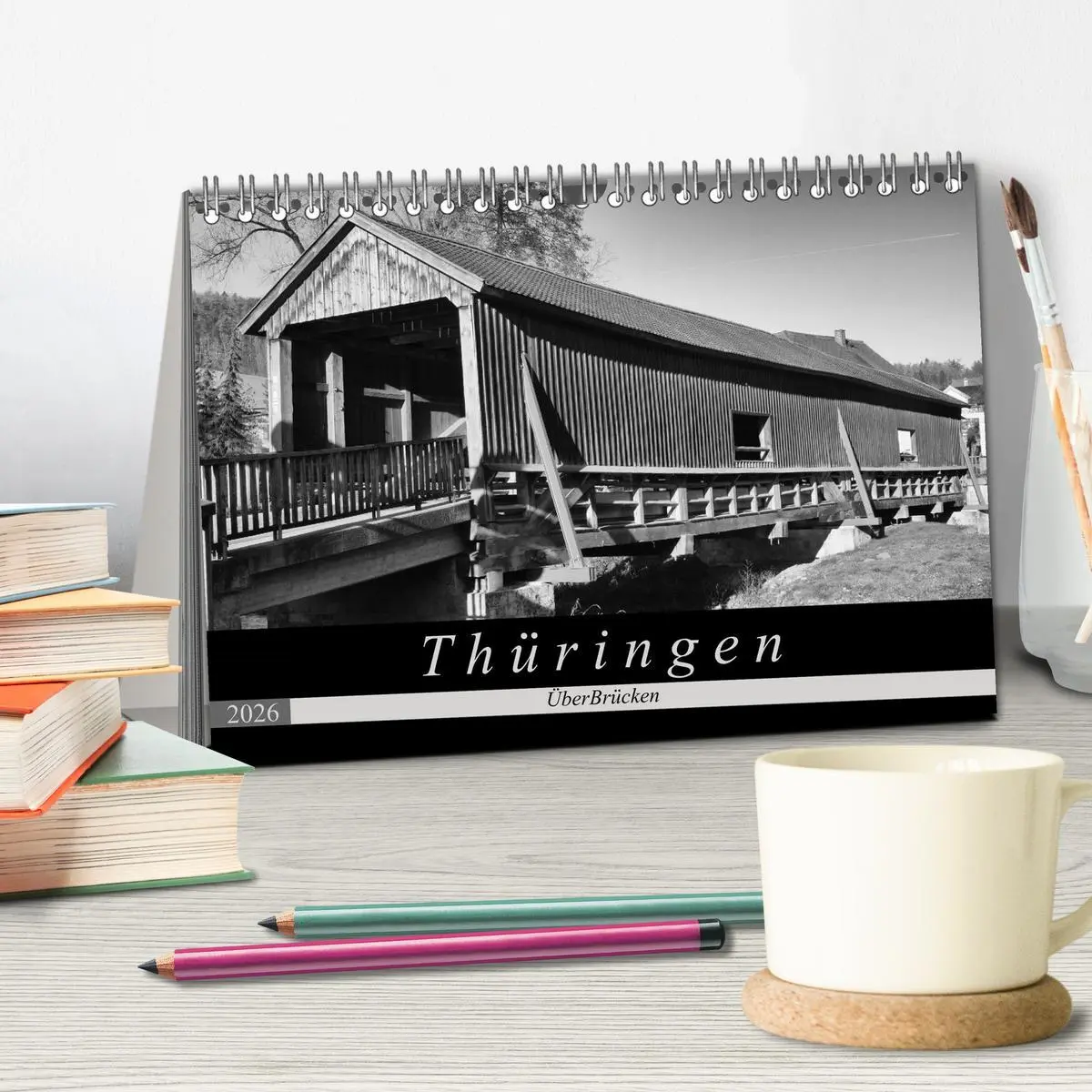 Bild: 9783457864951 | Thüringen - ÜberBrücken (Tischkalender 2026 DIN A5 quer), CALVENDO...