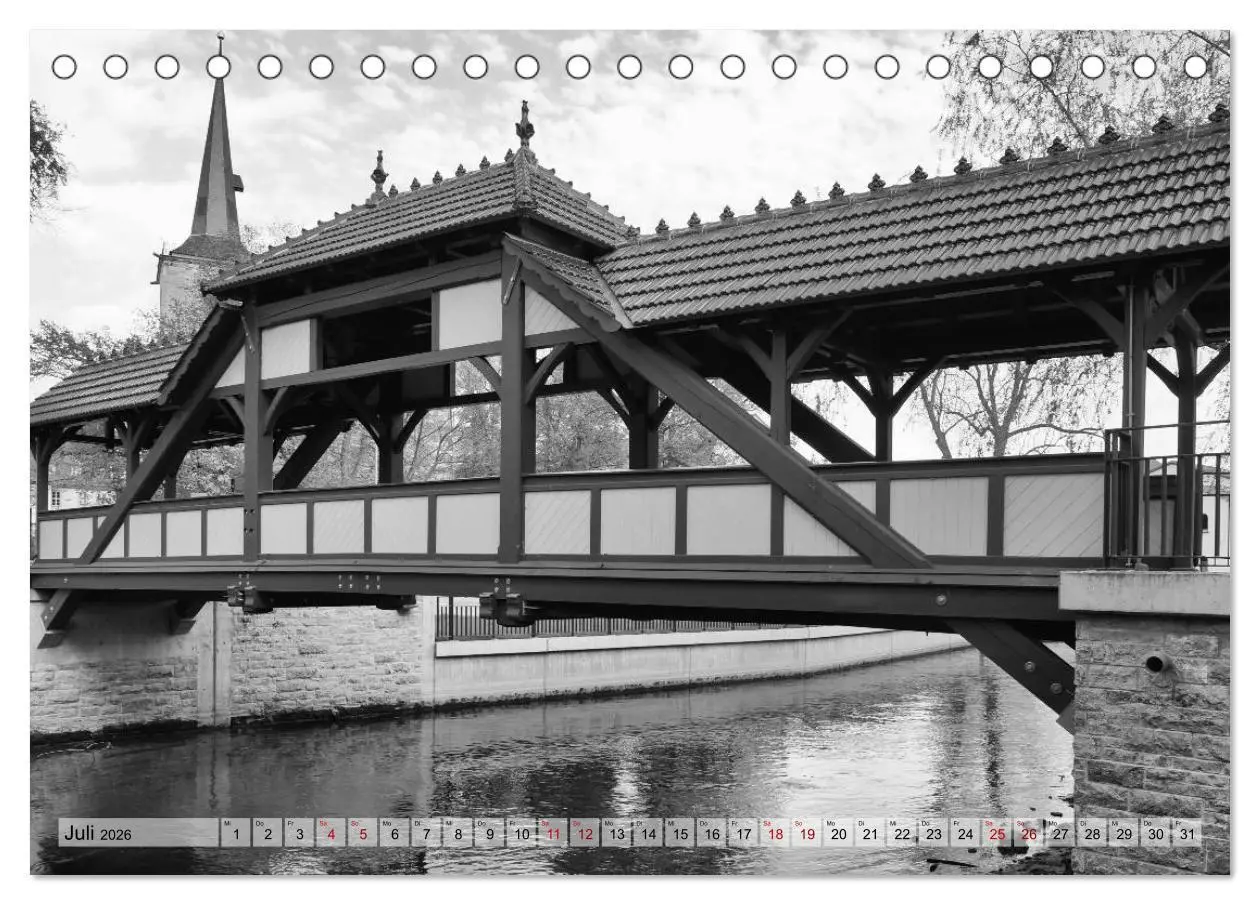 Bild: 9783457864951 | Thüringen - ÜberBrücken (Tischkalender 2026 DIN A5 quer), CALVENDO...
