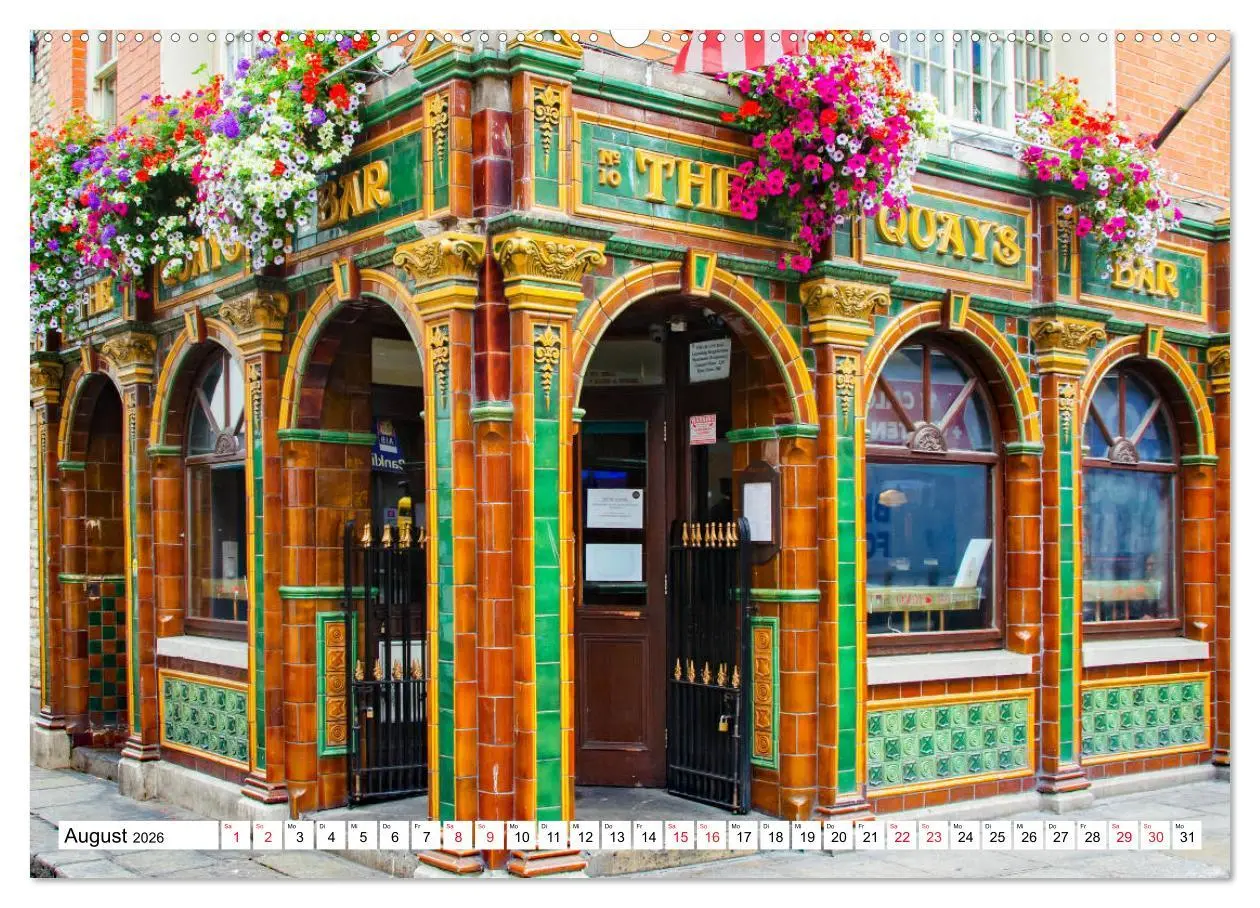 Bild: 9783457934951 | Dublin - Facettenreiche Metropole (Wandkalender 2026 DIN A2 quer),...
