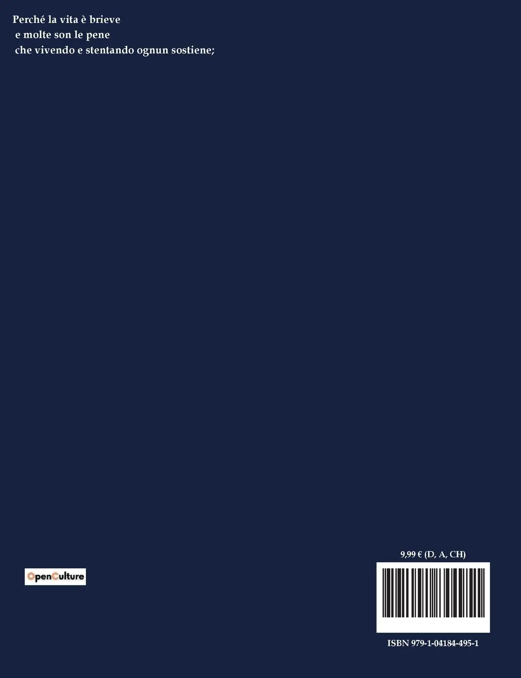 Rückseite: 9791041844951 | La Mandragola | Niccolò Machiavelli | Taschenbuch | Italienisch | 2023