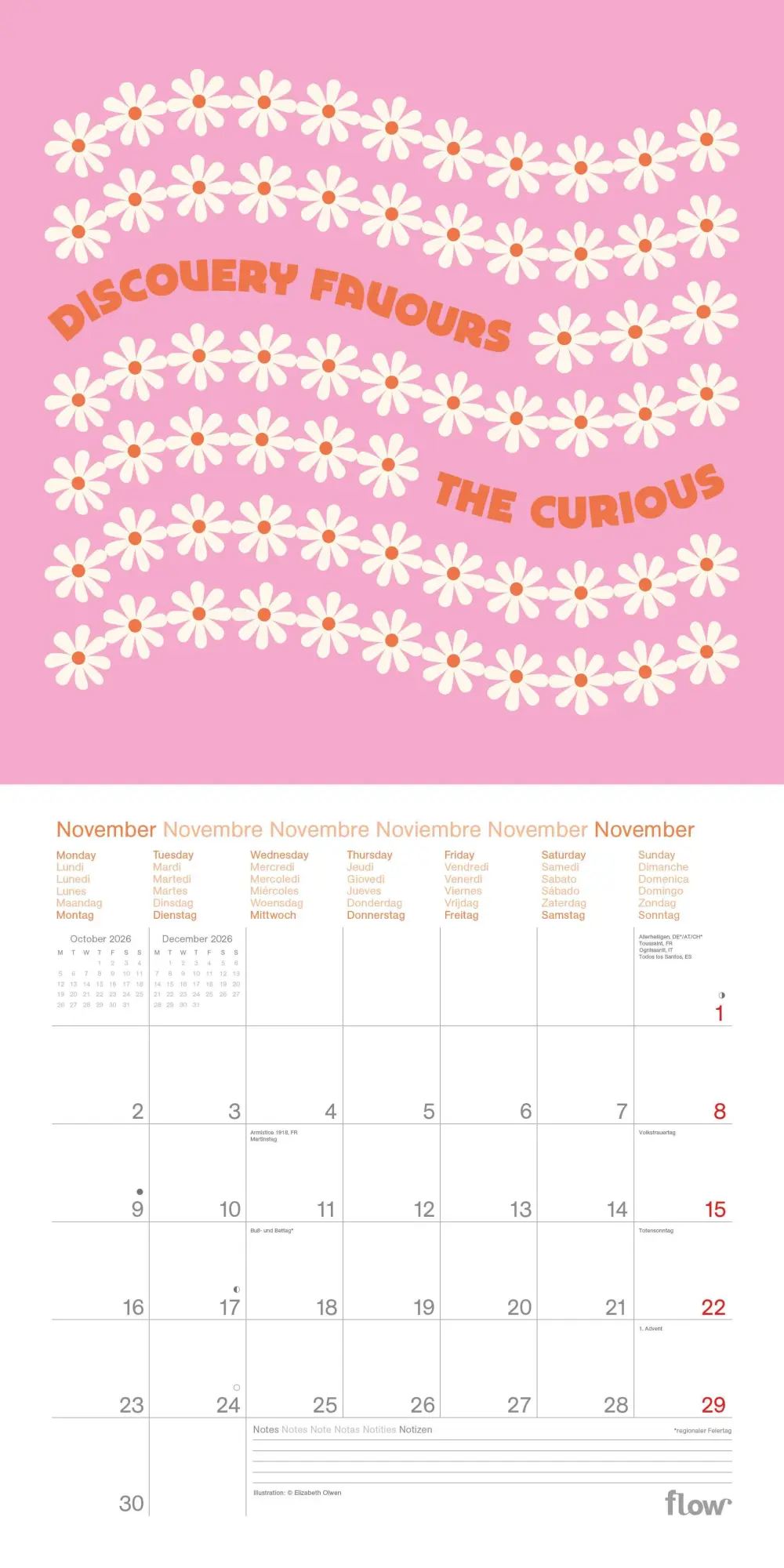 Bild: 4069095005051 | Nur Mut: Sei ganz du selbst | Kalender | 28 S. | Deutsch