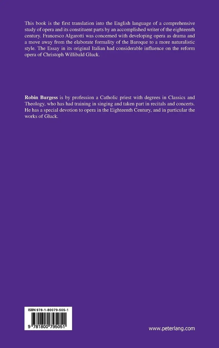 Rückseite: 9781800795051 | FRANCESCO ALGAROTTI | Robin Burgess | Buch | 176 S. | Englisch | 2021