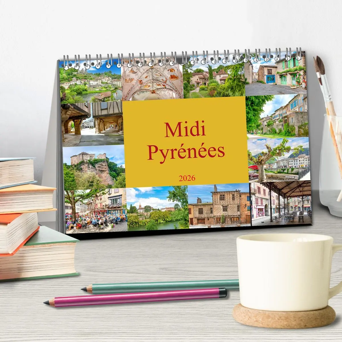 Bild: 9783457445051 | Midi-Pyrénées (Tischkalender 2026 DIN A5 quer), CALVENDO...