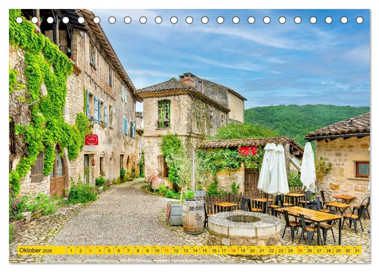 Bild: 9783457445051 | Midi-Pyrénées (Tischkalender 2026 DIN A5 quer), CALVENDO...