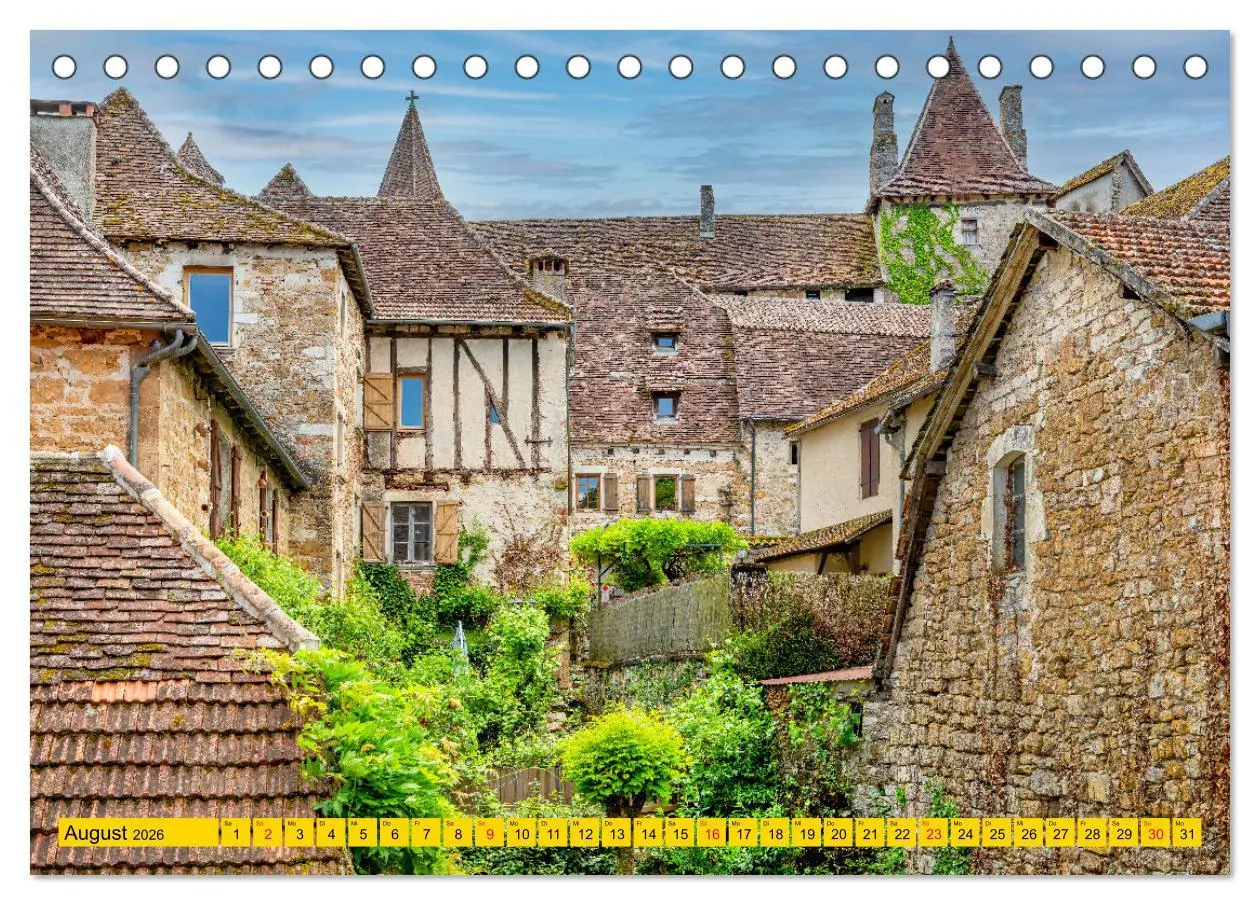 Bild: 9783457445051 | Midi-Pyrénées (Tischkalender 2026 DIN A5 quer), CALVENDO...