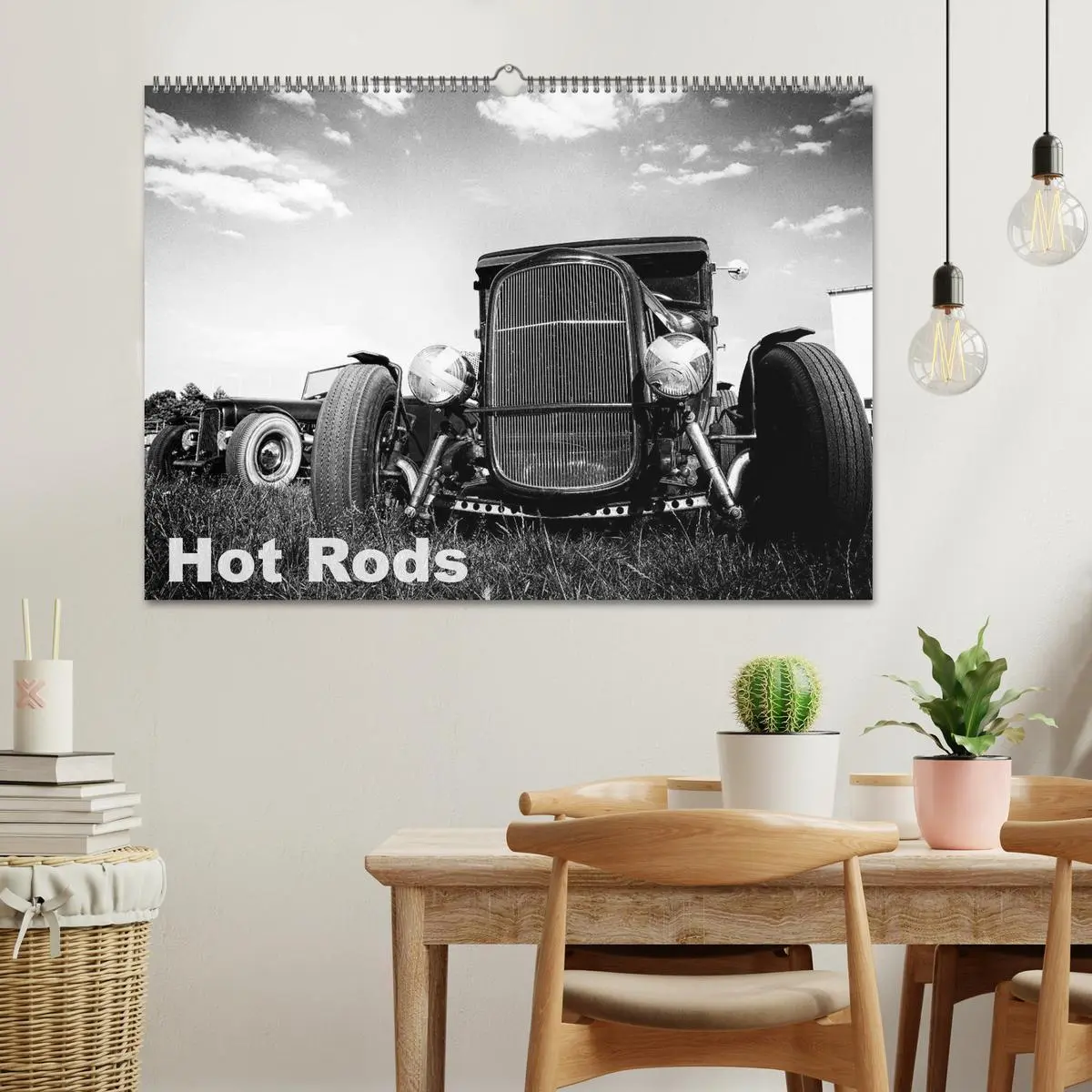 Bild: 9783516155051 | Hot Rods (Wandkalender 2026 DIN A2 quer), CALVENDO Monatskalender