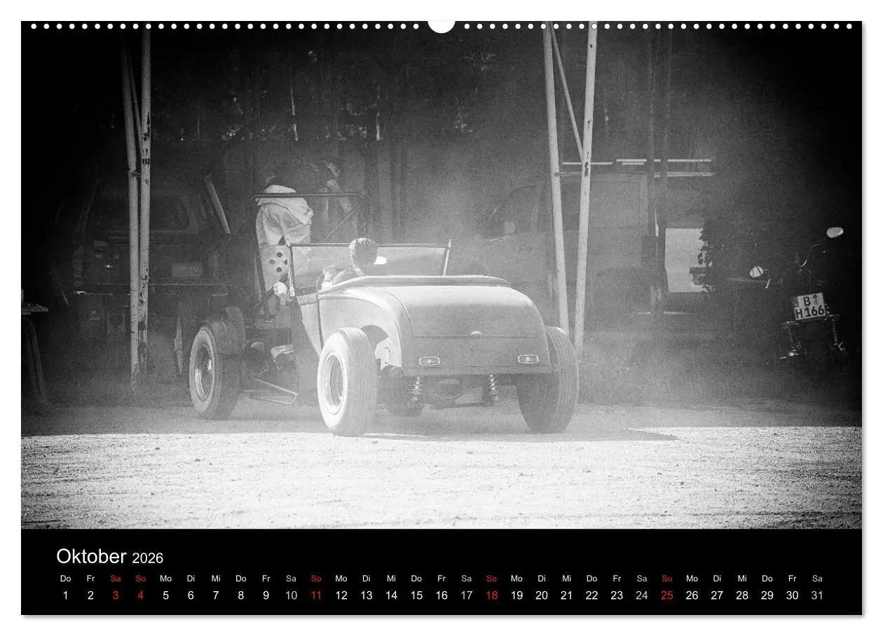Bild: 9783516155051 | Hot Rods (Wandkalender 2026 DIN A2 quer), CALVENDO Monatskalender