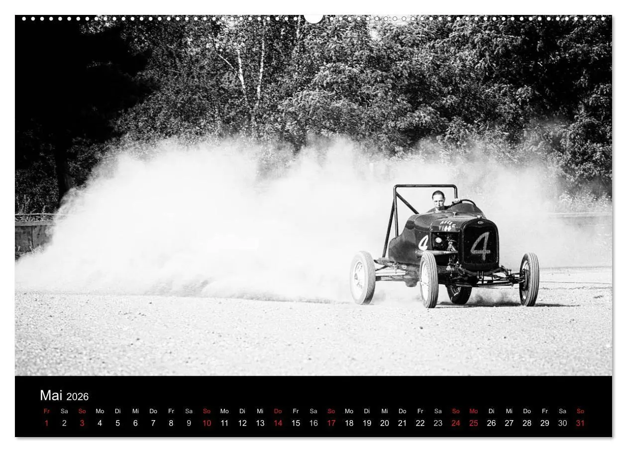 Bild: 9783516155051 | Hot Rods (Wandkalender 2026 DIN A2 quer), CALVENDO Monatskalender