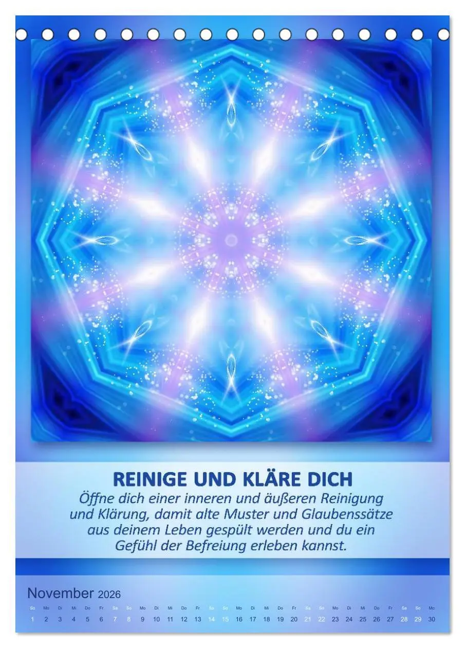 Bild: 9783516465051 | Light Energy Mandalas - Kalender - Vol. 2 (Tischkalender 2026 DIN...
