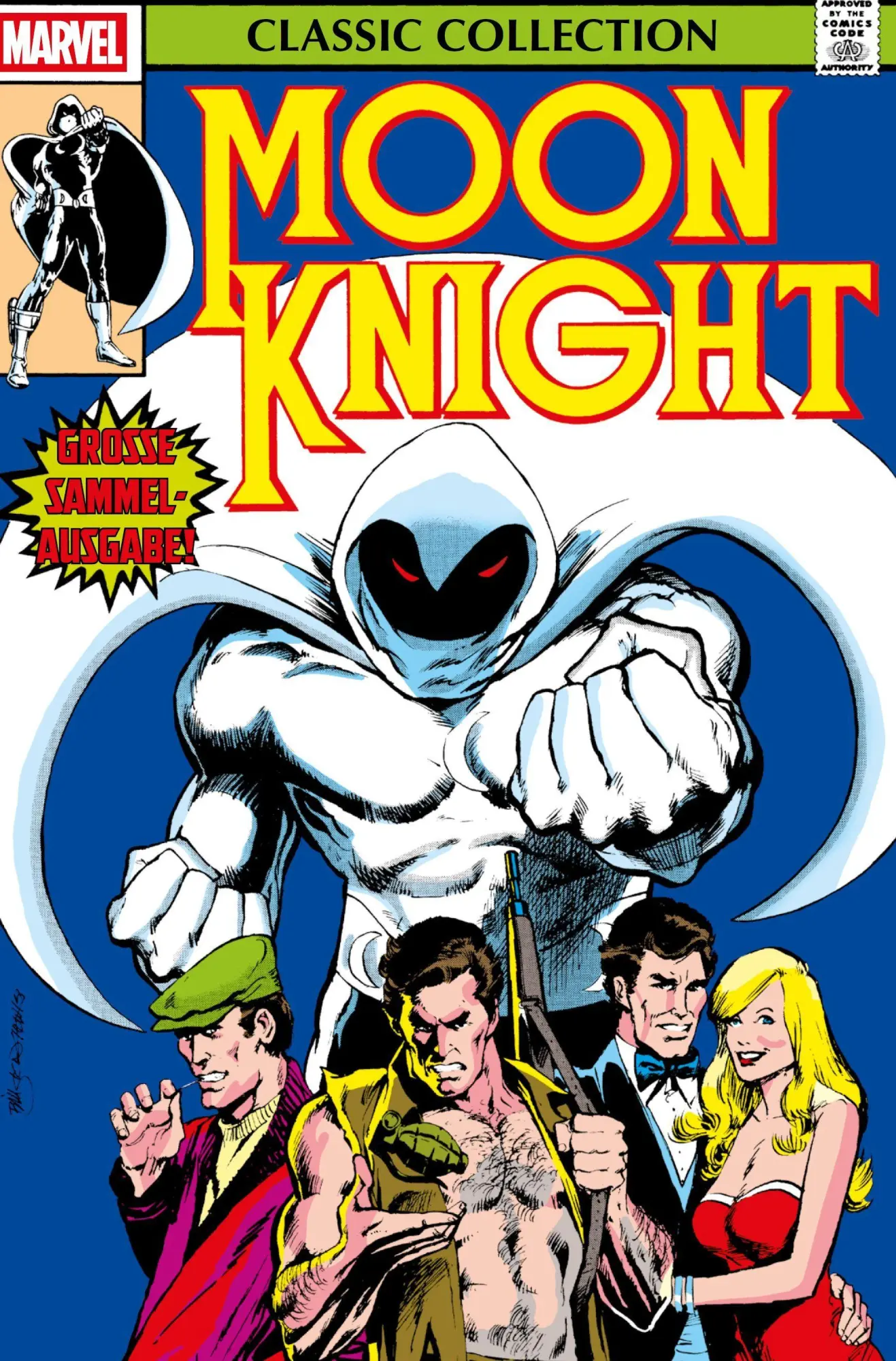 Cover: 9783741645051 | Moon Knight Classic Collection | Doug Moench (u. a.) | Buch | 1020 S.