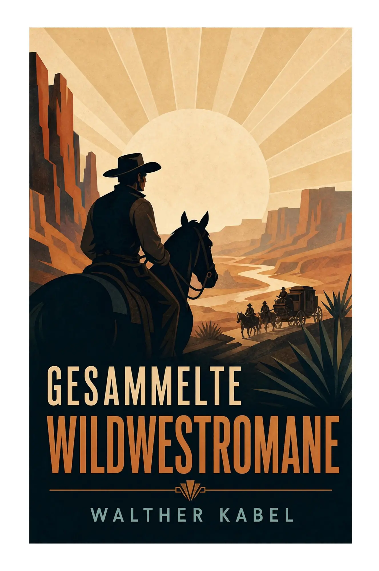 Cover: 9788027355051 | Gesammelte Wildwestromane | Walther Kabel | Taschenbuch | 68 S. | 2022