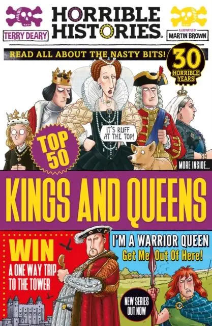 Cover: 9780702325151 | Top 50 Kings and Queens | Terry Deary | Taschenbuch | Gebunden | 2023