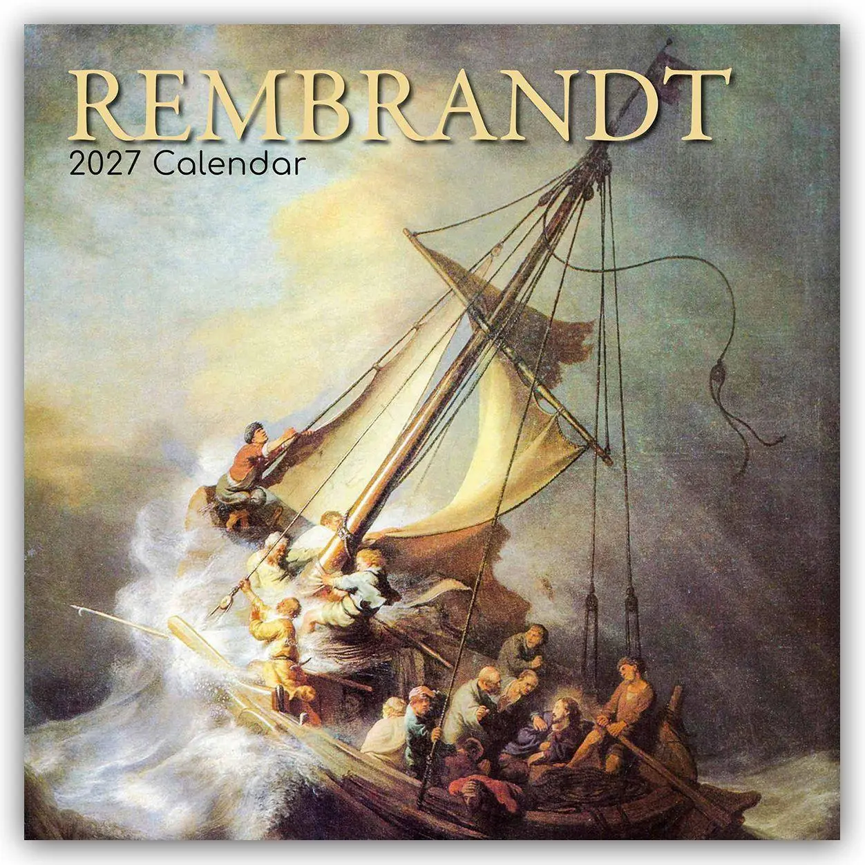 Cover: 9781805975151 | Rembrandt - Rembrandt van Rijn 2027 - 16-Monatskalender | Ltd | 28 S.