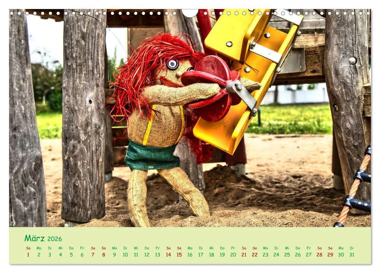 Bild: 9783457365151 | Mein Name ist Jute, wir sind auf dem Spielplatz (Wandkalender 2026...