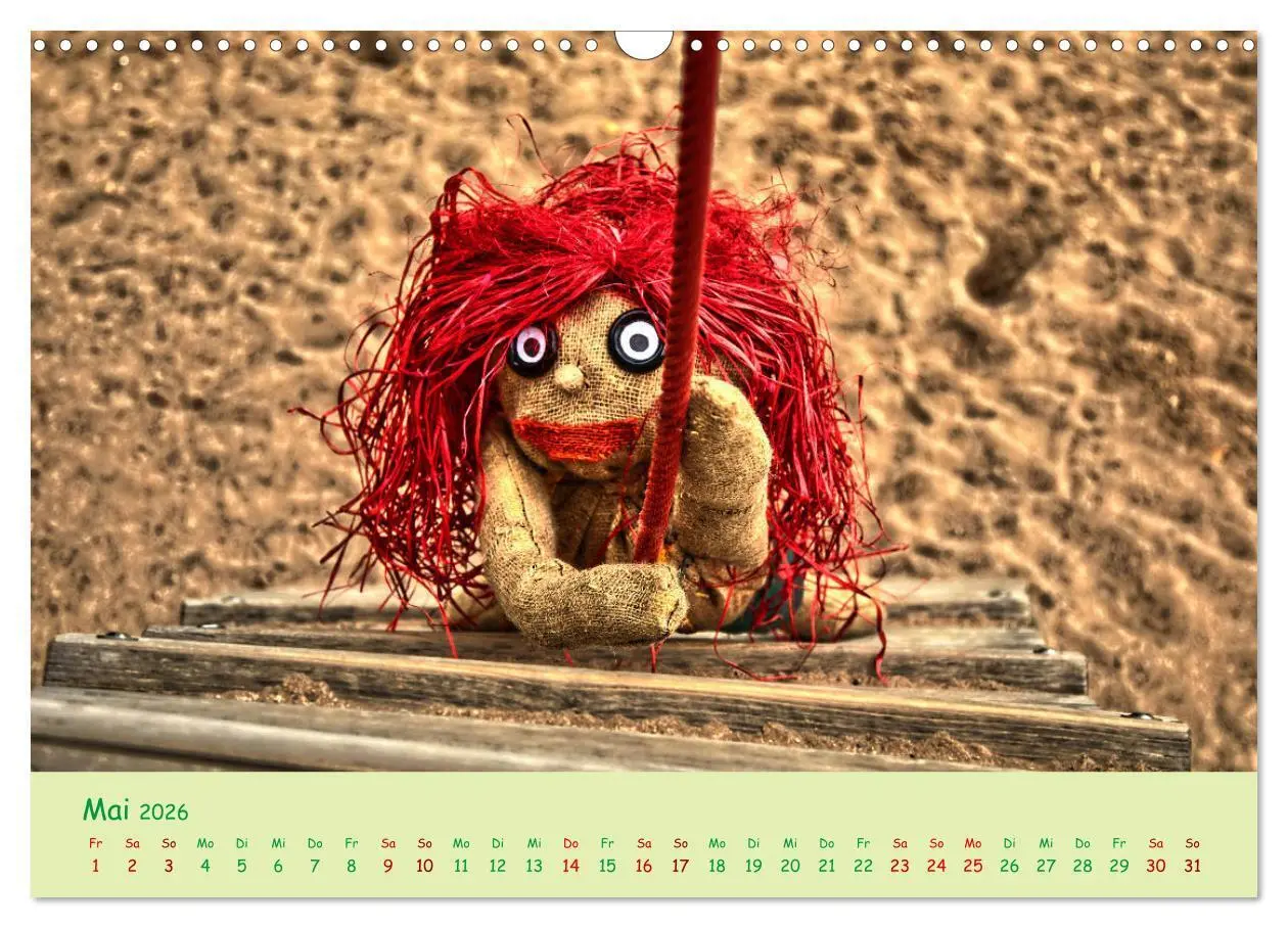 Bild: 9783457365151 | Mein Name ist Jute, wir sind auf dem Spielplatz (Wandkalender 2026...