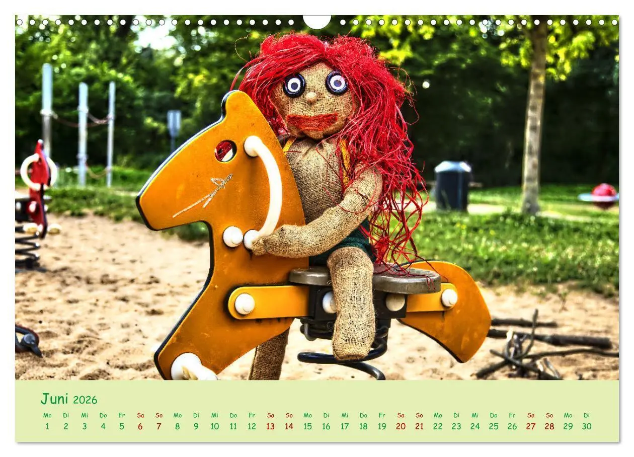 Bild: 9783457365151 | Mein Name ist Jute, wir sind auf dem Spielplatz (Wandkalender 2026...