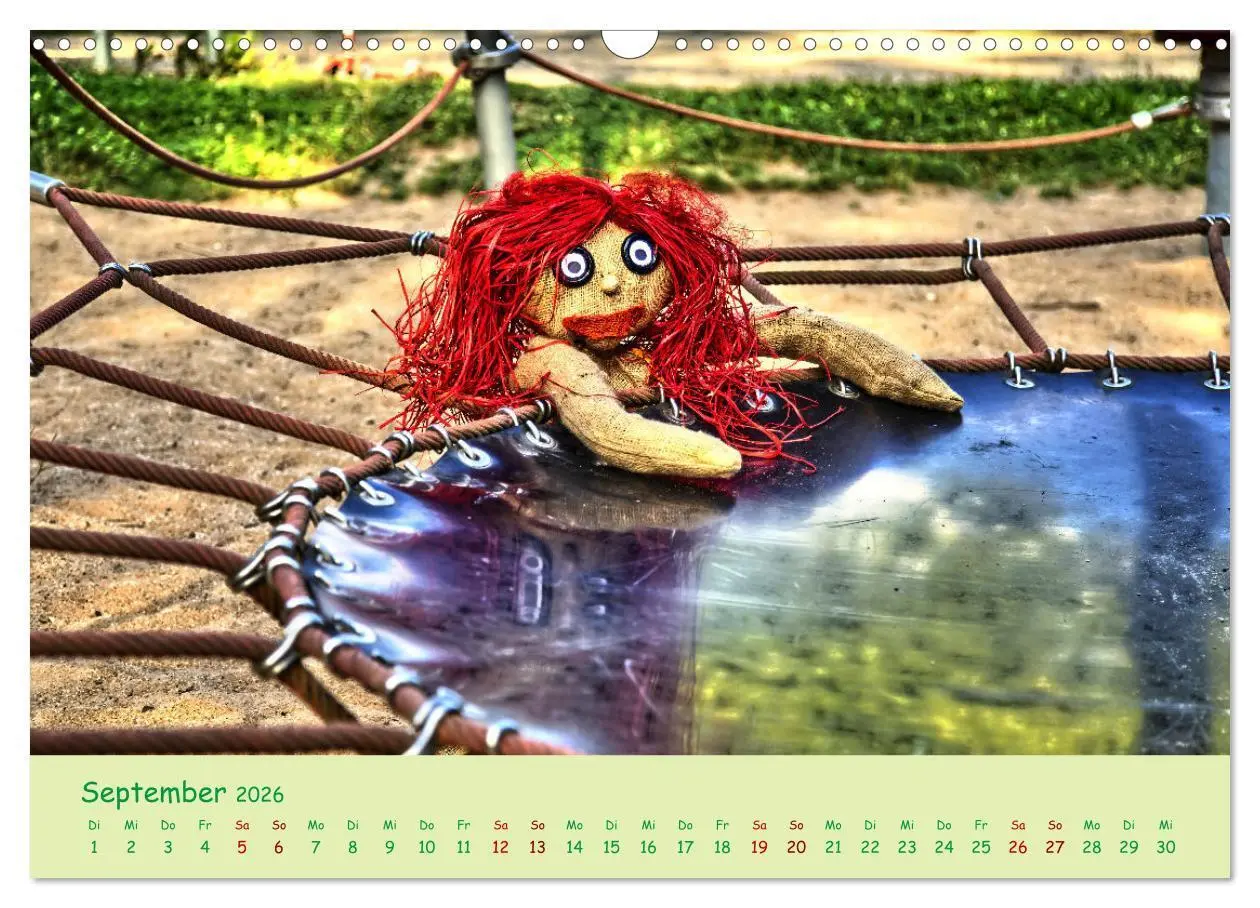 Bild: 9783457365151 | Mein Name ist Jute, wir sind auf dem Spielplatz (Wandkalender 2026...