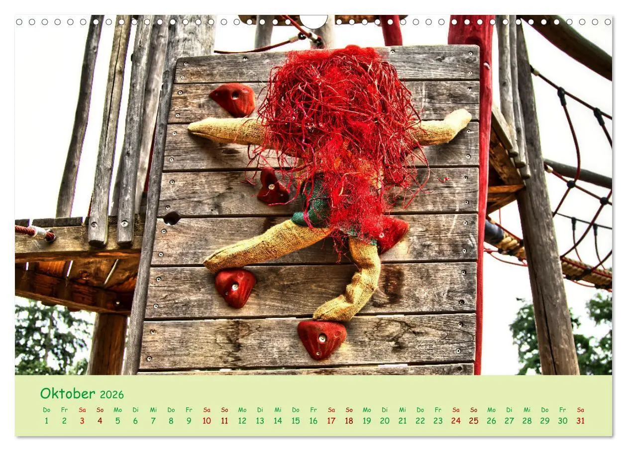 Bild: 9783457365151 | Mein Name ist Jute, wir sind auf dem Spielplatz (Wandkalender 2026...